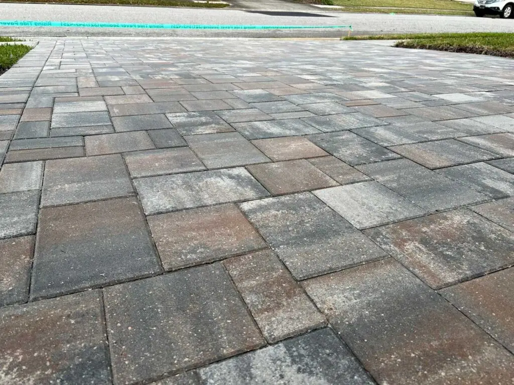 Paver Sealing. Protect your pavers by sealing them today.